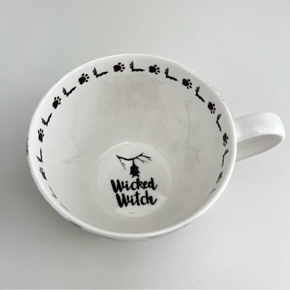 2 Portobello Wicked Witch Dalmatian and Halloween Skeleton Speak No Evil Mugs - Picture 5 of 8